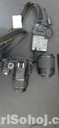 Nikon D5200 DSLR Camera + Two Lenses – Full Set for Sale!